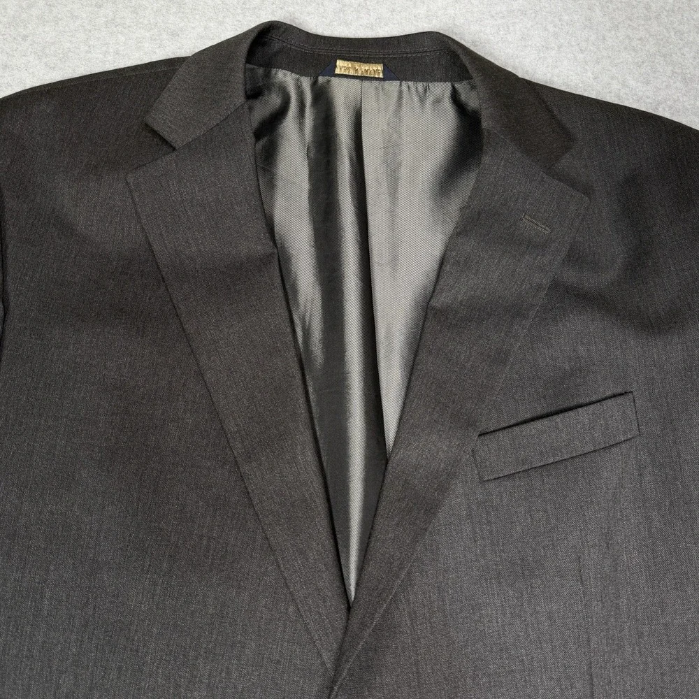Banana Republic Lanificio F. LLI Cerruti Blazer Men's 44 R Modern Fit Wool Gray